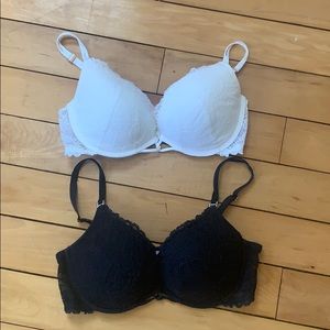 TWO Victoria’s Secret Very Sexy Push-up Bras